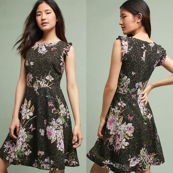 ANTHROPOLOGIE Eri + Ali Nevaeh Dress NEW - Picture 1 of 9